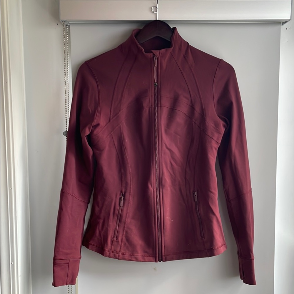 Women's Burgundy Jacket